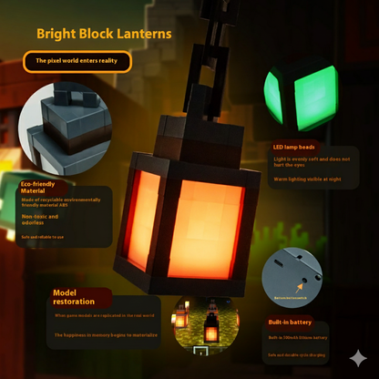 Bright Block Lantern