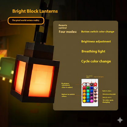 Bright Block Lantern